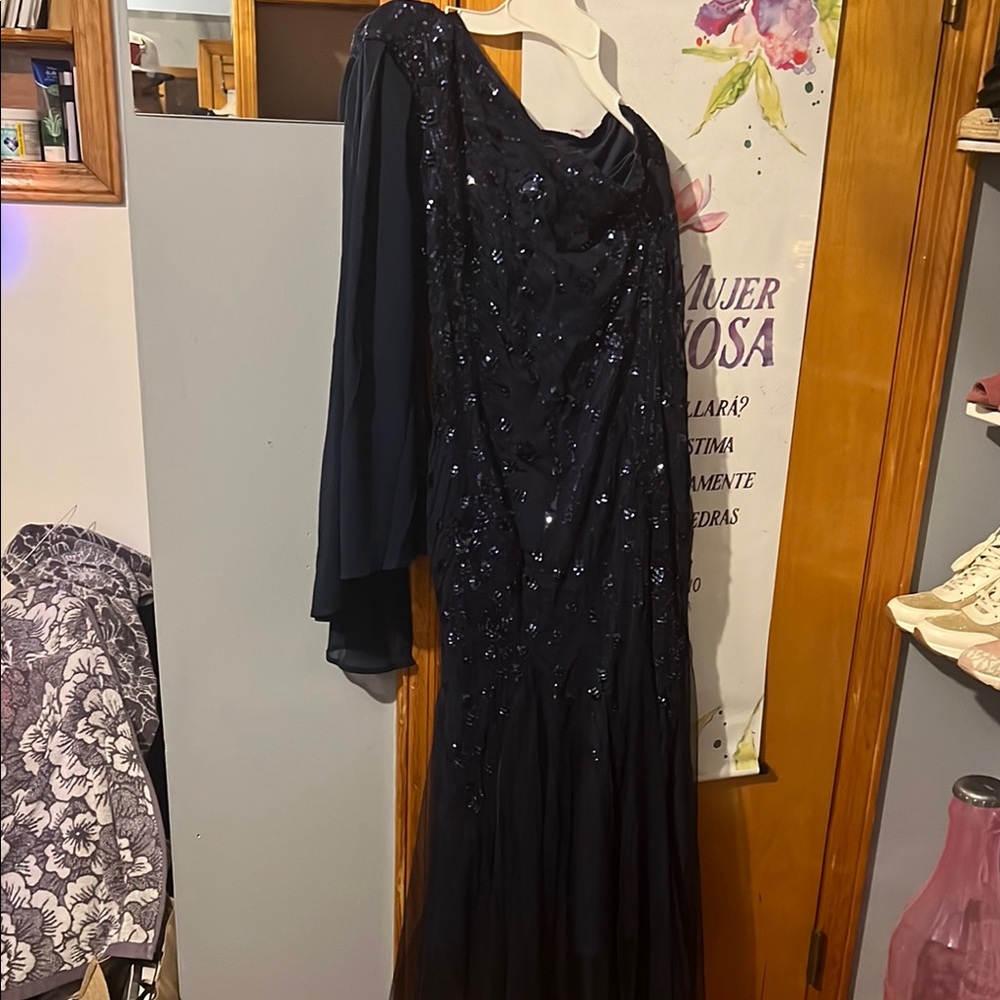 Elegant Black Sequin Dress